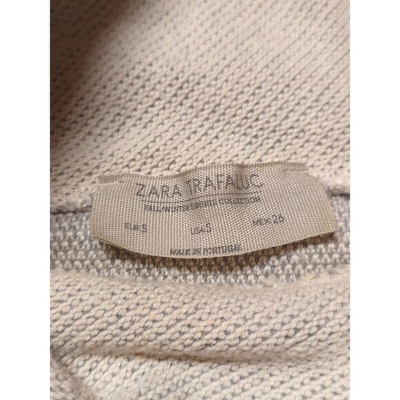 Zara Trafaluc Sweater Sweatshirt Womens Small Long Sleeve Knit Button Neck - Picture 8 of 10